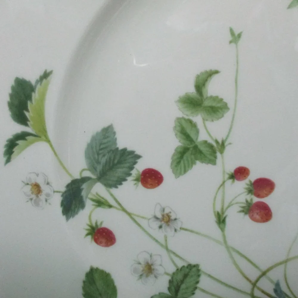 Mikasa Optima Strawberry Hill Y4117 Platter Serving Dish Fine China Vintage RARE